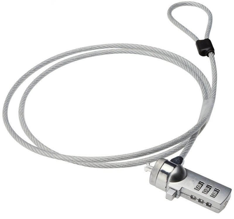Multi Purpose Security Cable And Lock With Adjustable Combination For Laptop And Case Use - NB-LK-COMBO