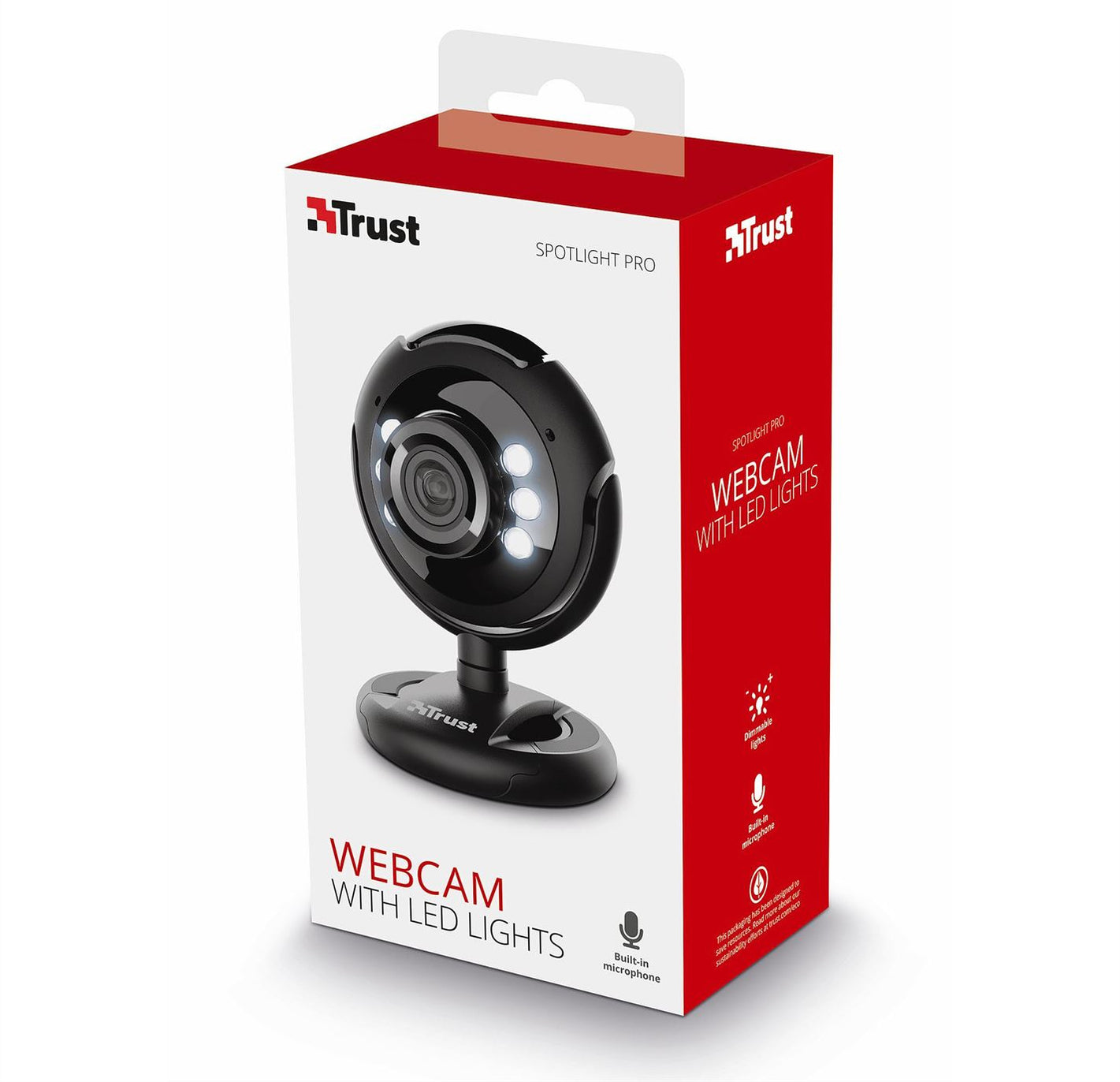 Trust Spotlight Pro Webcam - TRUST-CAM-16428 — Digitek Trading Ltd