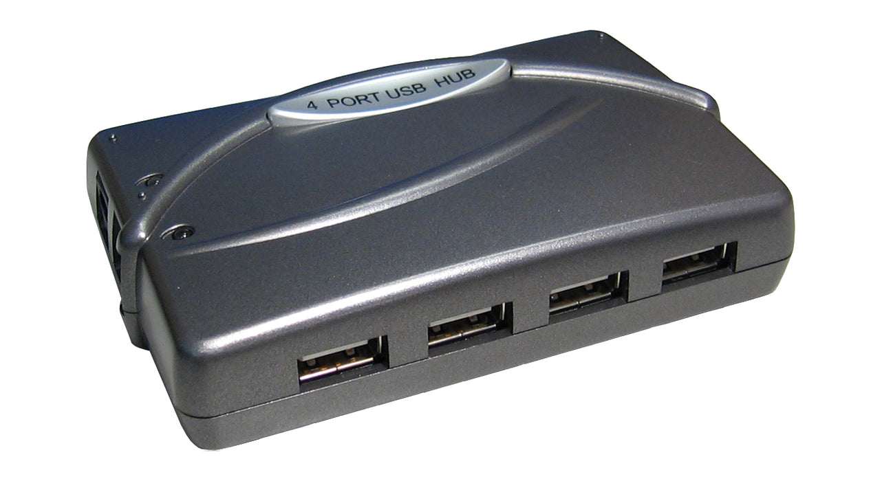4 Port USB 2.0 Hub With Power Supply - USB-4HUBP