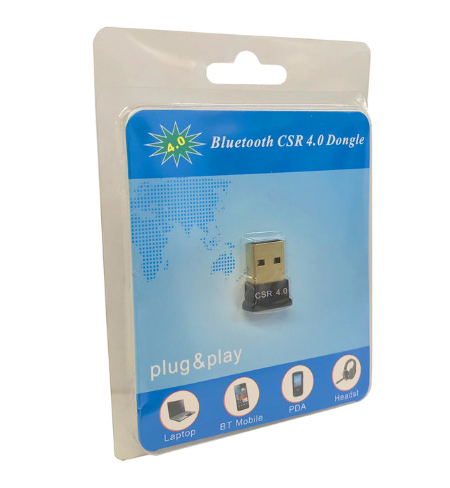 Bluetooth CSR 4.0 USB Adapter Plug And Play For Windows - USB-BT/V4