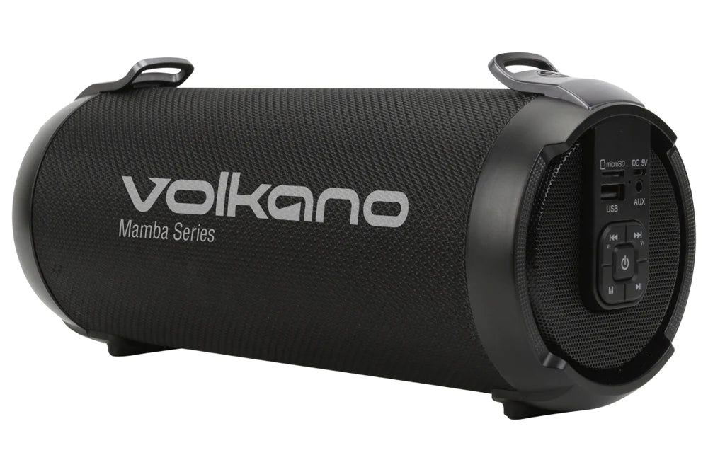 Volkano Mamba Portable Wireless Bluetooth Speaker - Black - VOLK-VK-3202