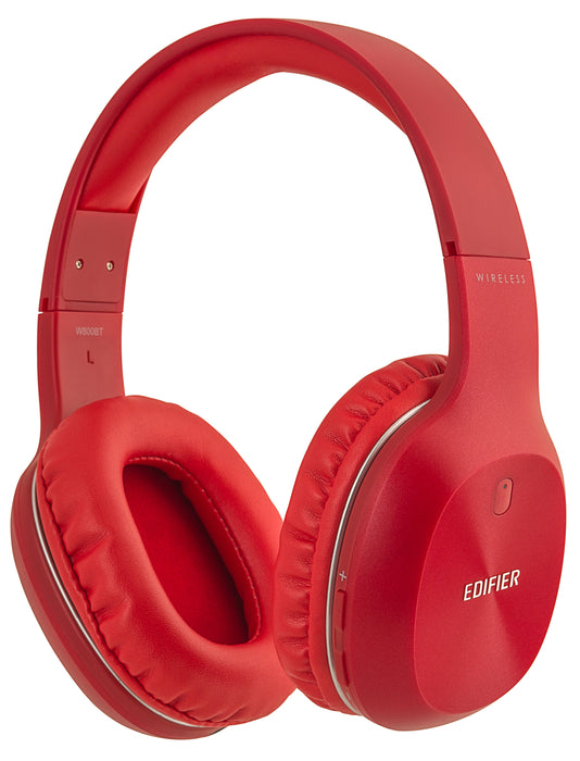 Edifier W800BT Plus Wired And Wireless Bluetooth Headphones - Red - HS-W800BT-PL/RED