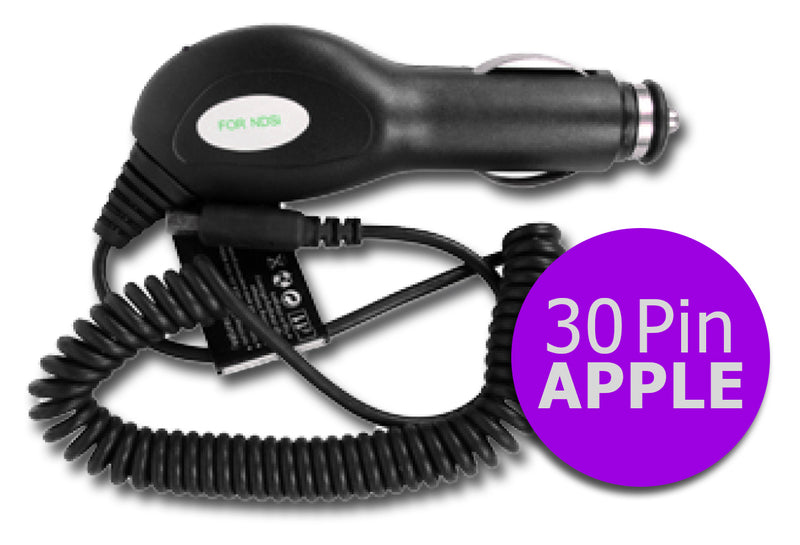 The FX Factory 650mAh 30 Pin Car Charger - For Apple Devices - AQ-650-IPH4