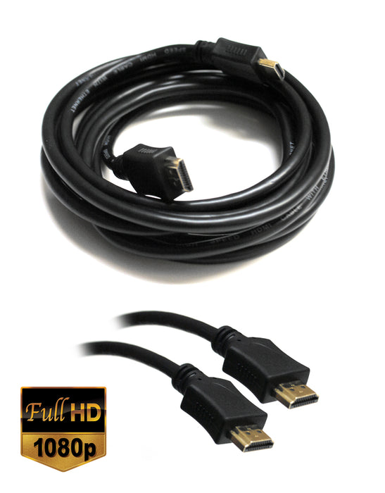 Dynamode High Speed HDMI Male to Male Cable 5 metre - Full HD 1080p - CB-DY-HDMI/5