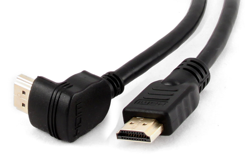 Cablexpert 90 Degrees Male To Straight Male HDMI Cable - 4.5M Length - CB-HDMI/90/4.5