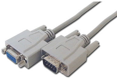 9M To 9F Serial Cable - Male To Female - 2 Metre - CB-SER-9MF2
