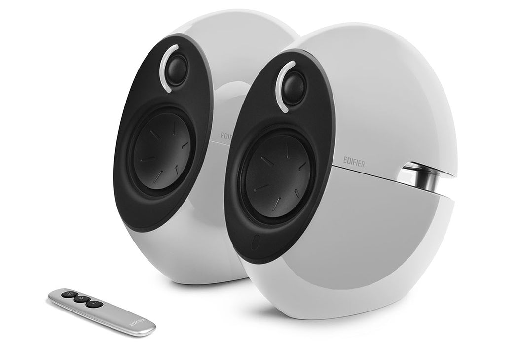 Edifier E25 HD 2.0 Bluetooth Speaker System - Gloss White - CM-E25-HD/WHT