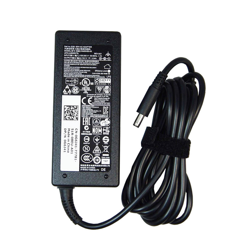 Original Dell Laptop Power Adapter 65W 19.5V 3.34A 4.5 x 3.0 mm Tip - LPTP-ORG-DELL/3
