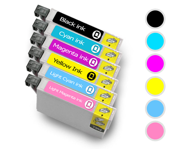 Epson 807 Compatible Ink Cartridge Multipack - INK-E807/COMBI