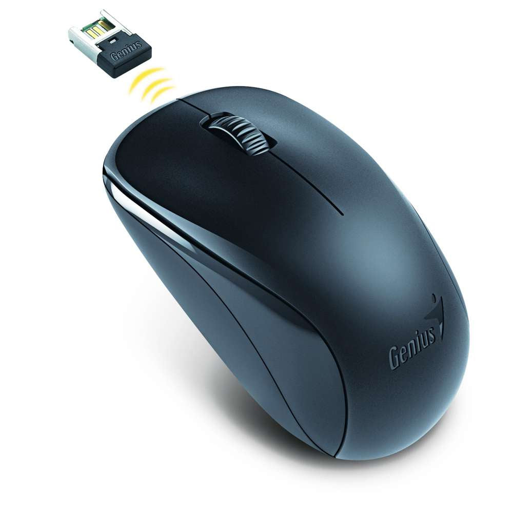 Genius NX7000 Black Wireless Mouse - MSE-WL/GEN-BLK — Digitek Trading Ltd