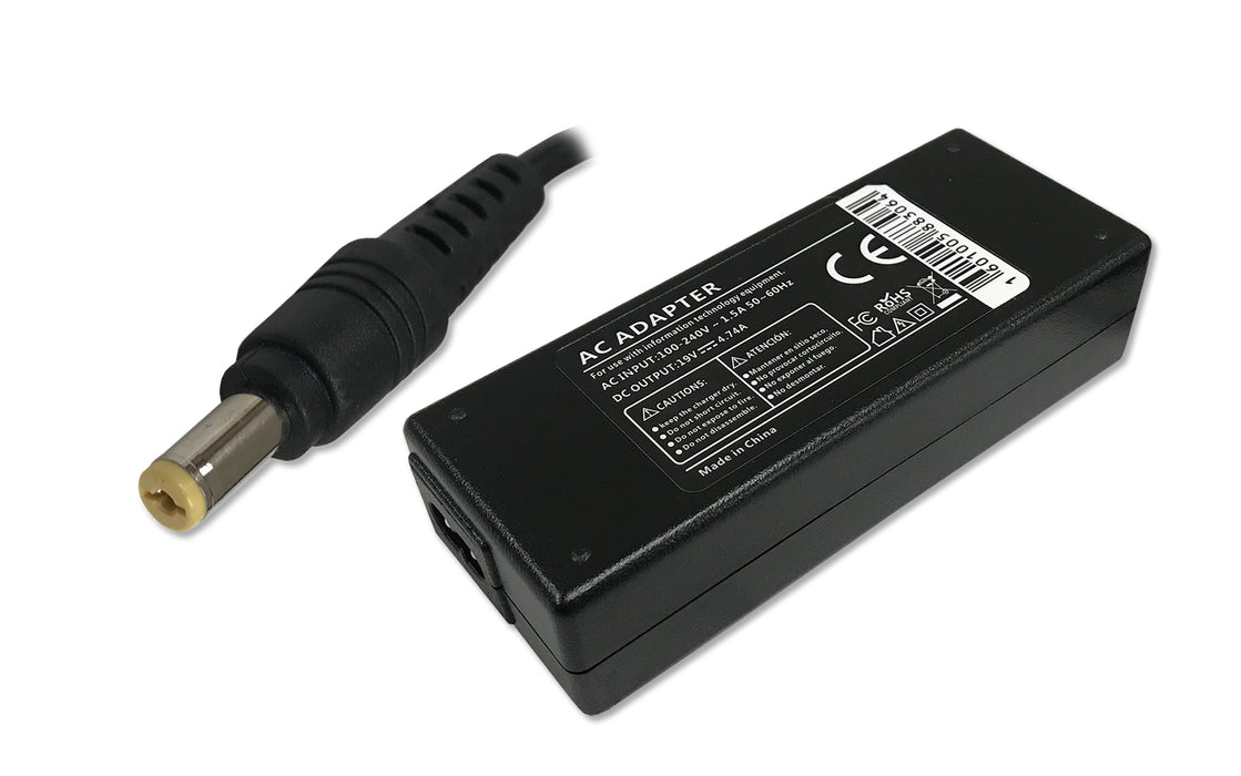 Compatible Acer Laptop Power Adapter 90W 19V 4.74A 5.5 x 1.7 mm - LPTP-ACE/4