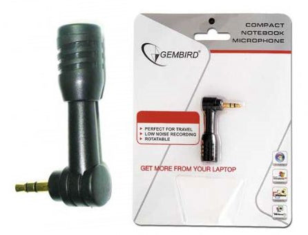 Gembird Compact Notebook Microphone - MIC-LAP01