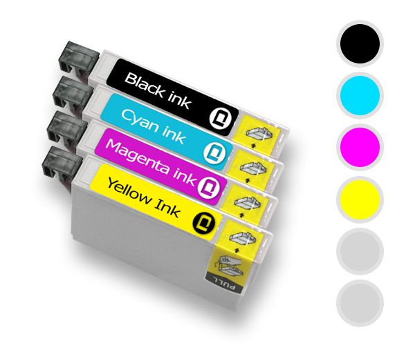 Compatible Epson 35XL Ink Cartridge Colour Mixed Multipack [10 Pack]  BK/C/M/Y