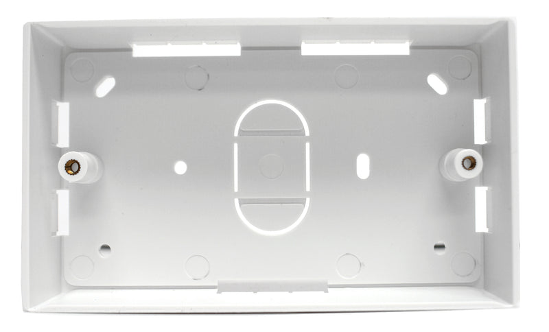 Dynamode Standard Double Back Plate Box For Network Switches - NET-DY-BBOX/DBLE