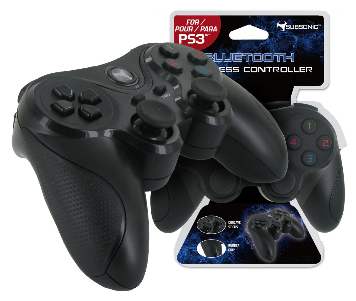 Subsonic Bluetooth Wireless Controller For Playstation 3 PS3 - SUB-528 ...