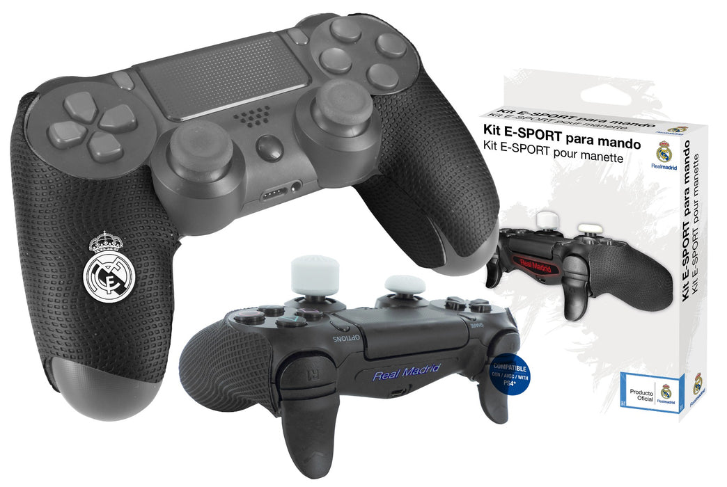 Subsonic Official Real Madrid E-SPORT Kit For Playstation 4 PS4 Controller - SUB-5439/RM