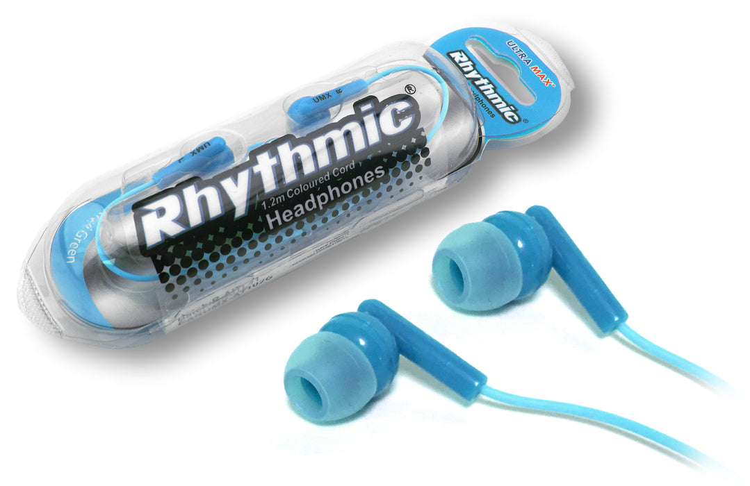 Ultramax Rhythmic High Quality In-Ear Earphones - Blue - UMAX-EAR/BLU