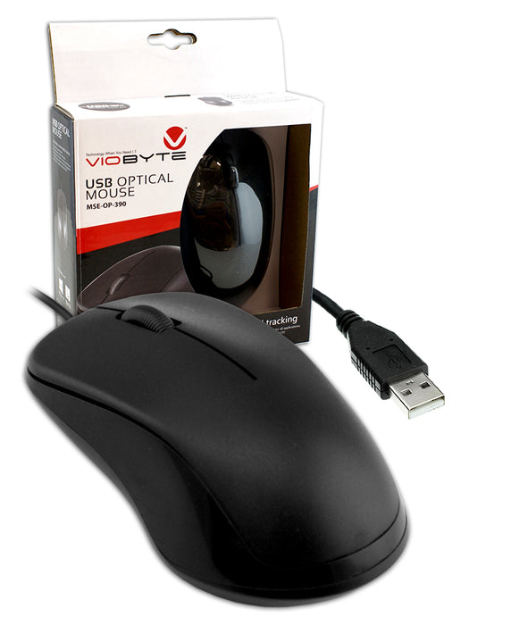 Viobyte USB Optical Mouse - MSE-OP-390