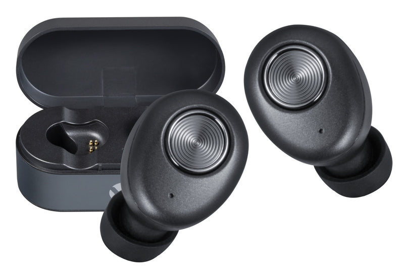 Volkano Sync Series TWS True Wireless Bluetooth Earbuds With Microphone & Call Function - Black - VOLK-VK-1111/BLK