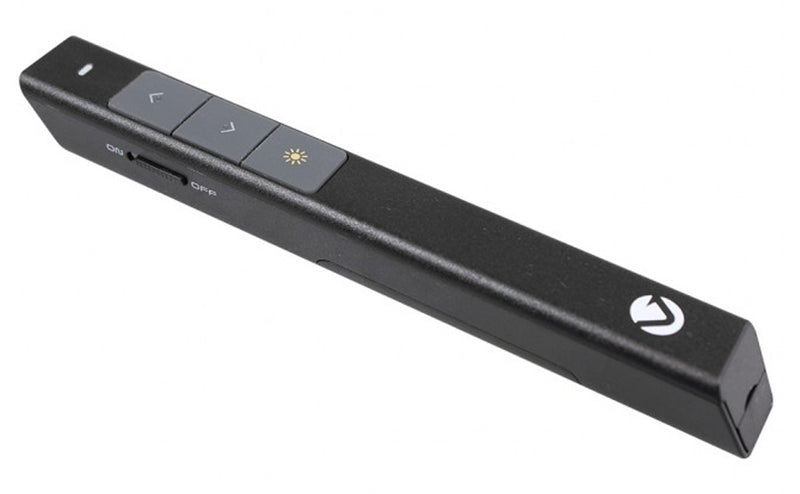 Volkano Present Series Wireless Presenter With Laser - VOLK-VK-20010/BLK