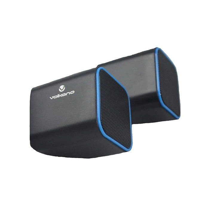 Volkano Diamond Series USB Speaker - Blue - VOLK-VB702/BLU