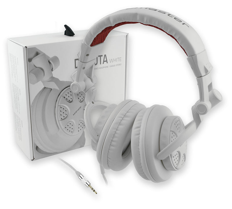 Wavemaster Dakota Headset White - 3.5mm Connection - HS-WAVE-DK-WHT