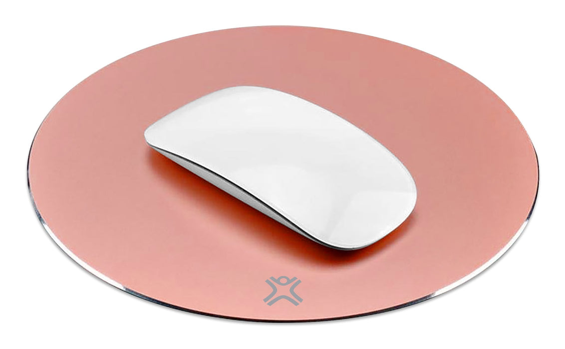 XtremeMac 22cm Round Aluminium Mouse Pad - Pink - XM-MPR-PNK
