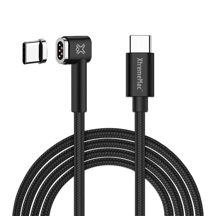 XtremeMac Type C Magnetic Charging Cable - Black - XM-UCC2-13